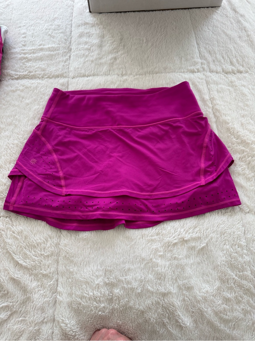 Athleta Hot Pink Athletic Skort with Built-In Shorts